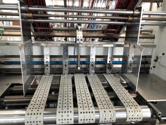 Máquina automática de laminação de cartão ondulado para laminação e montagem de flautas