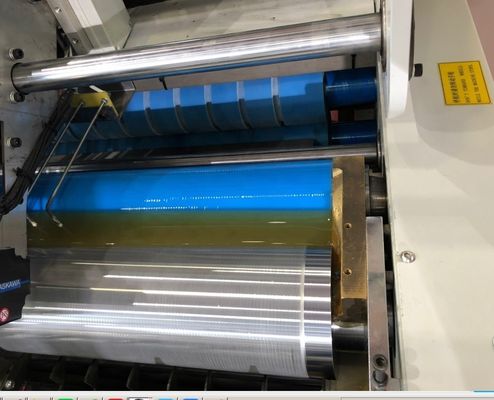 Máquina automática de laminação de cartão ondulado para laminação e montagem de flautas