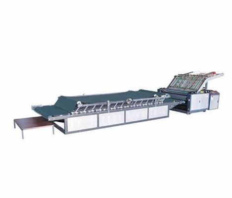 Máquina laminadora de flauta semi-automática para fácil integração na linha de produção