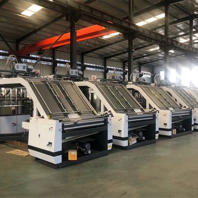 Máquina laminadora automática de flauta de 400 mm versátil para várias aplicações