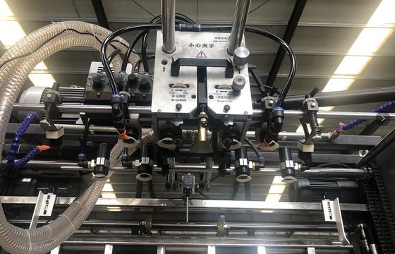 Máquina laminadora automática de flauta de 400 mm versátil para várias aplicações
