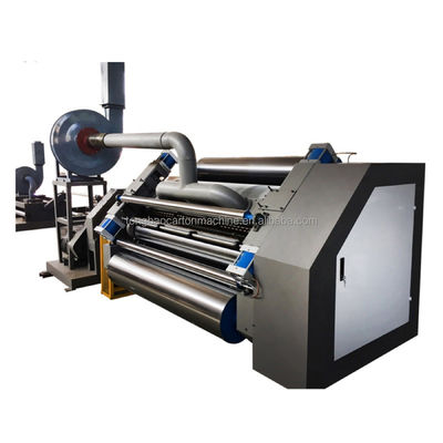 Máquina de facetas únicas para fabricação de papelão de flauta e produção de cartão ondulado