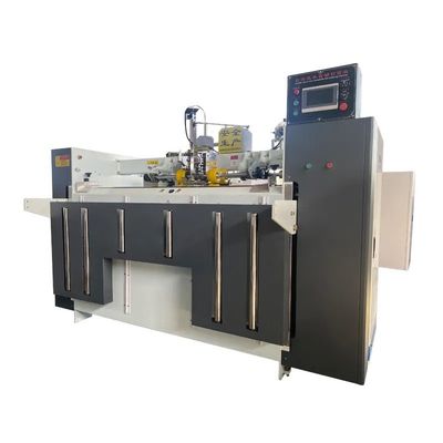 Acionado elétrico Duplo Servo Push Plate Box Manual Cartão de Caixa Stapler para embalagem