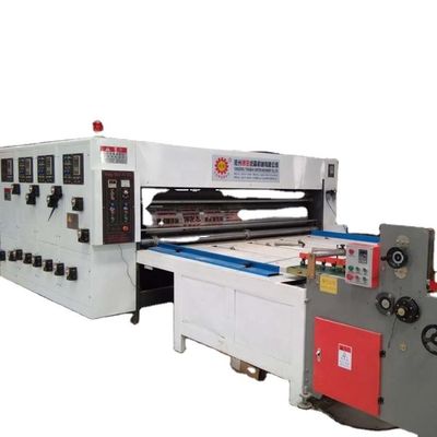 2800 mm Caixa de cartão corrugada semiautomática Máquina de impressão flexográfica