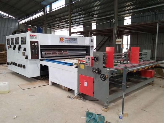 2800 mm Caixa de cartão corrugada semiautomática Máquina de impressão flexográfica