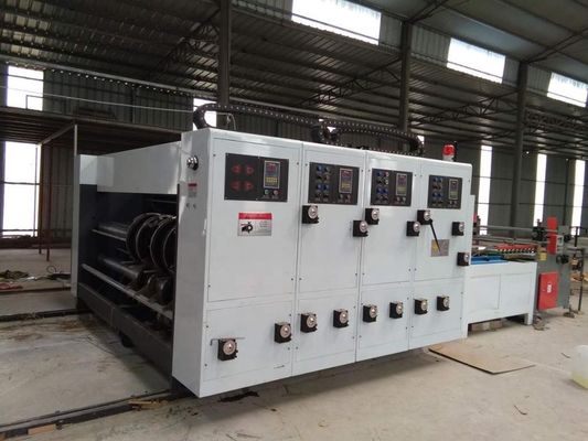 2800 mm Caixa de cartão corrugada semiautomática Máquina de impressão flexográfica