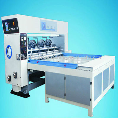 Máquina de corte rotativo corrugado com motor elétrico TB