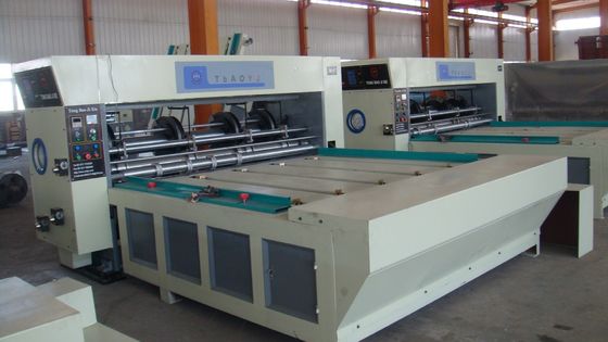 Máquina de fabricação de caixas de cartão RS4 Máquina rotativa de fecho para embalagens de cartão ondulado