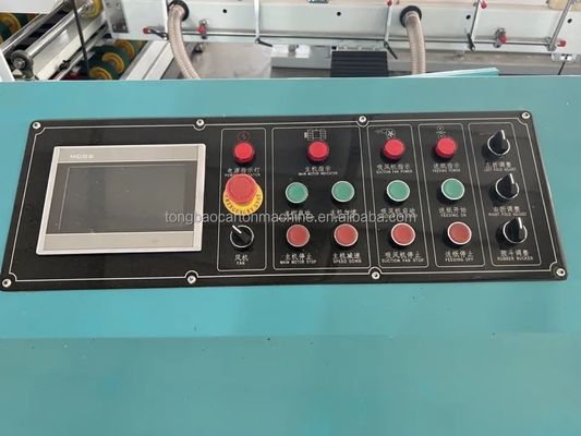Máquina automática de colagem de caixas dobráveis para fabricação de caixas de cartão