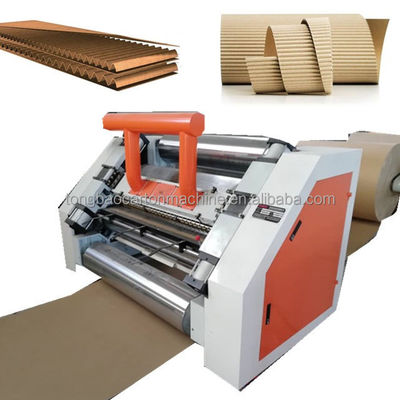 Solução de linha de produção corrugada de faceta única de duas camadas para fabricação de caixas de papelão