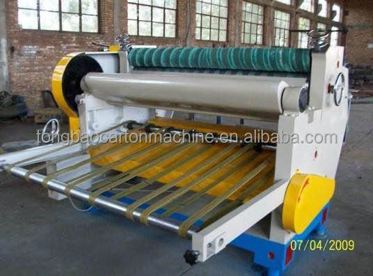 Solução de linha de produção corrugada de faceta única de duas camadas para fabricação de caixas de papelão