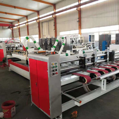 Material de embalagem de madeira Máquina automática de pasta e cartão de cola para produção em volume
