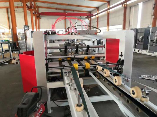 Material de embalagem de madeira Máquina automática de pasta e cartão de cola para produção em volume