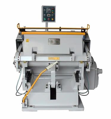 Máquina de corte de papel corrugado de cama plana semiautomática para embalagens