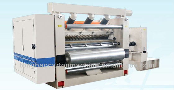 Máquina automática de fabricação de caixas de papel de cartão corrugado