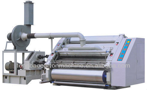 Máquina automática de fabricação de caixas de papel de cartão corrugado