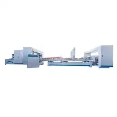 Máquina de colagem e costura automática de cartões
