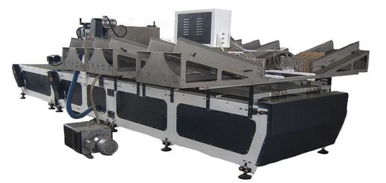 Máquina de inserção de grelhas automática completa para montagem de divisórias sem costura