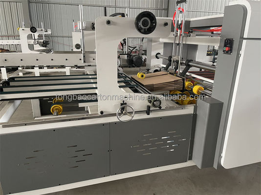 Máquina de colagem automática de caixas onduladas de papelão e máquina de colagem para caixas de cartão