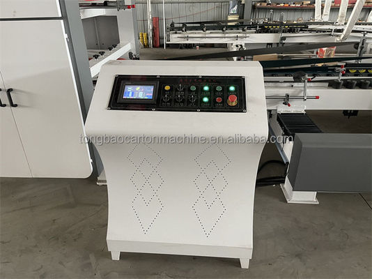 Máquina de colagem automática de caixas onduladas de papelão e máquina de colagem para caixas de cartão
