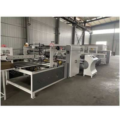 Máquina de colagem automática de caixas onduladas de papelão e máquina de colagem para caixas de cartão