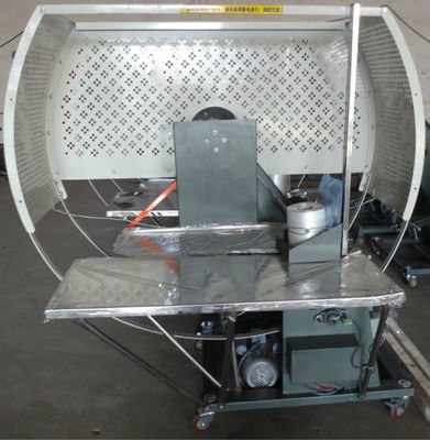 Máquina semiautomática de agarrar caixas de cartão com acionamento elétrico e correia de PE