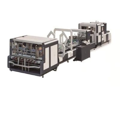 Material de embalagem de madeira costureira automática para caixa de cartão 4450mm comprimento costura rápida