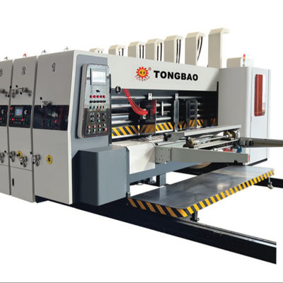 Material de embalagem de madeira Máquina automática de fabricação de caixas onduladas