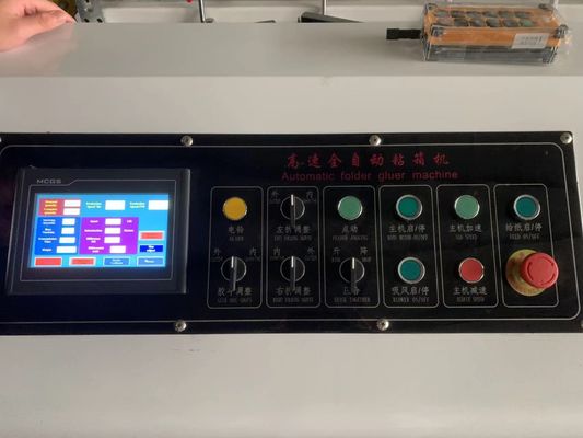 Embalagem de cartão Máquina de colagem automática de pasta para aumentar a produtividade
