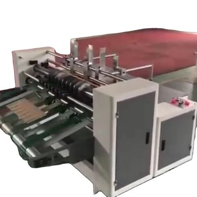 Máquina de fechar divisórias semiautomática de montagem de placas onduladas para fabricação